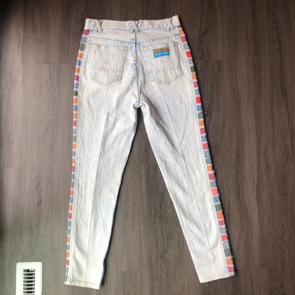 Vintage 90s Anti-Basic Daily Jeans Size 28x28 High Rise Alternative Cobain - Picture 3 of 11